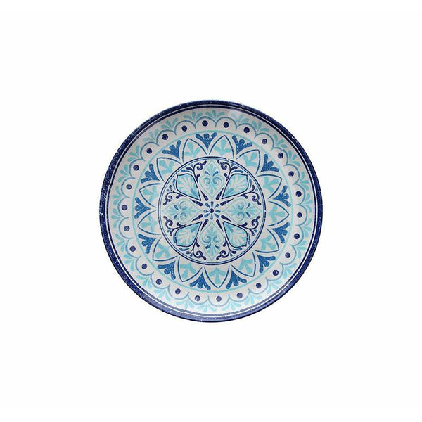 Vassoio rotondo Ø cm 45, Colore Blu, Collezione Show Plate Narciso Cefalù - Tognana Porcellane
