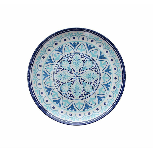 Vassoio rotondo Ø cm 60, Colore Blu, Collezione Show Plate Narciso Cefalù - Tognana Porcellane