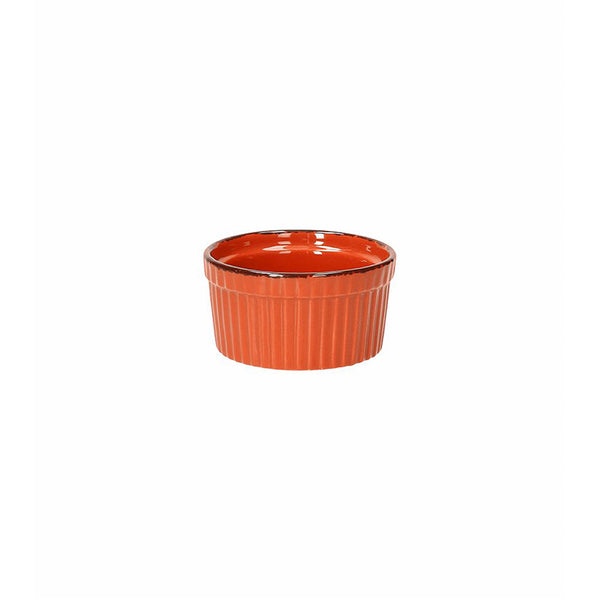 Ramequin Costolato Ø cm 9, Colore Arancio, Collezione Veggie - Tognana Porcellane