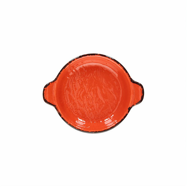Tegame con 2 manici Ø cm 15, Colore Arancio, Collezione Veggie - Tognana Porcellane