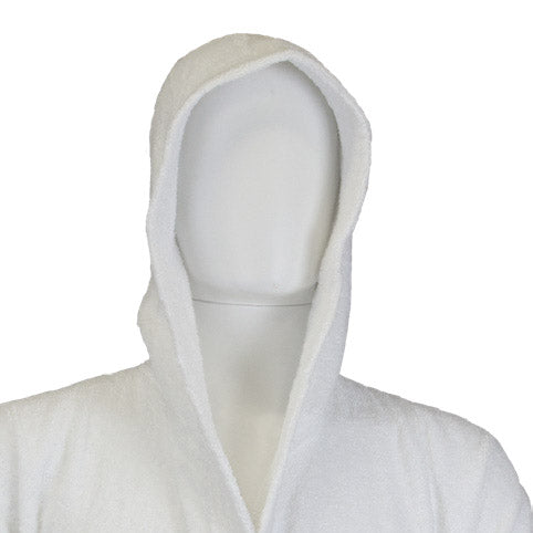 Accappatoio con cappuccio in spugna ring 420 g/m2