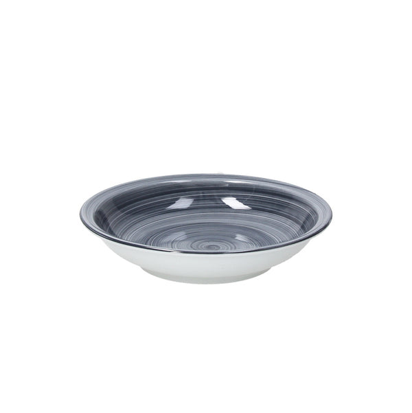 Piatto Fondo Ø cm 21, colore Grigio, collezione Giotto - Tognana Porcellane