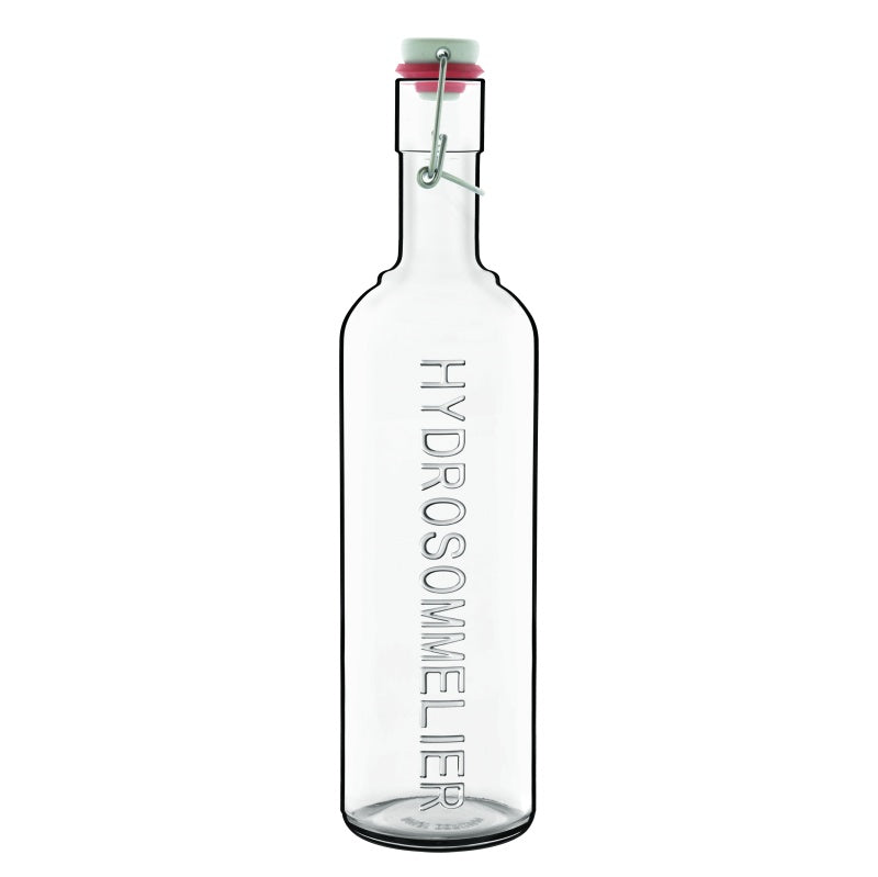 Bottiglia Hydrosommelier con tappo ermetico inox 1 L, Collezione Optima - Luigi Bormioli