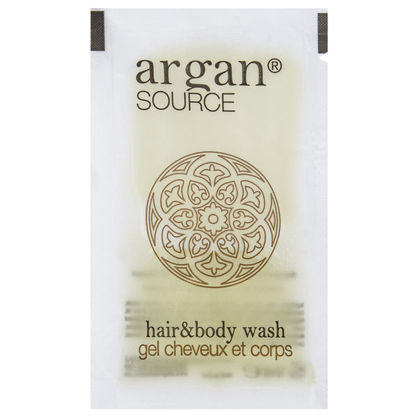 10 ml shampoo and shower gel sachet  - Argan Source