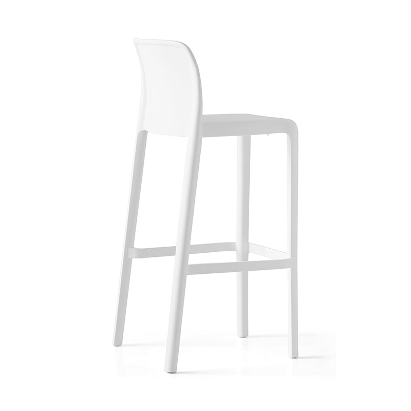 Sgabello Bayo in Tecnopolimero, bianco - CALLIGARIS GROUP, cONTRACT