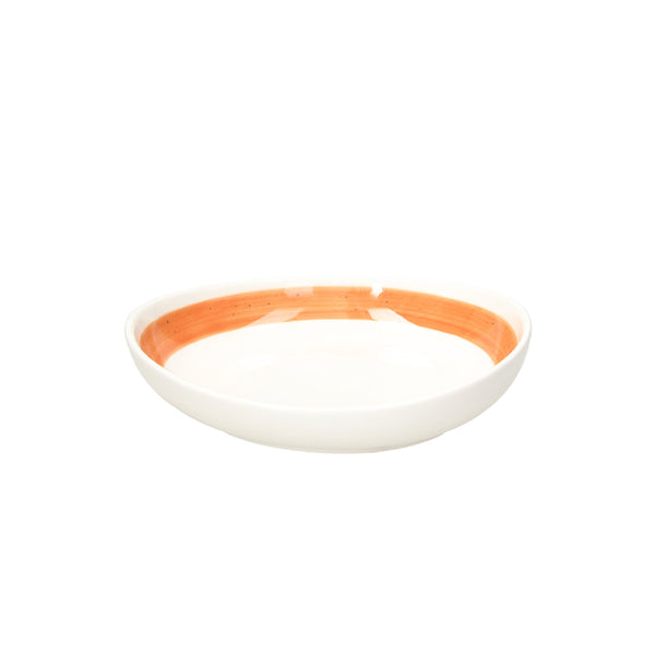 Piatto Fondo Coupe Ø Cm 21, collezione B-Rush Orange - Tognana Porcellane