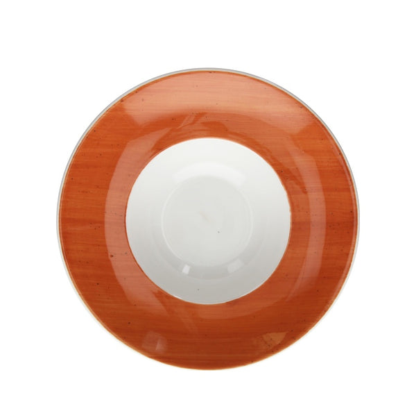 Piatto Fondo Gourmet Ø Cm 27, Collezione B-Rush Orange - Tognana Porcellane