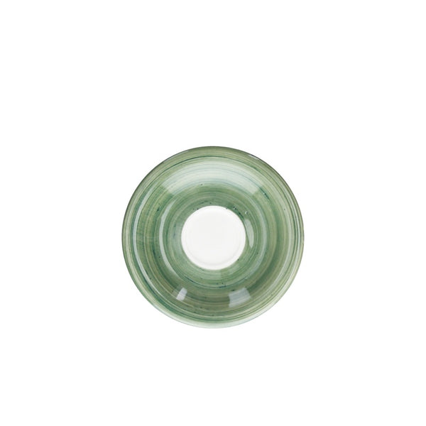 Piattino Caffè Ø Cm 12, collezione B-Rush Green - Tognana Porcellane