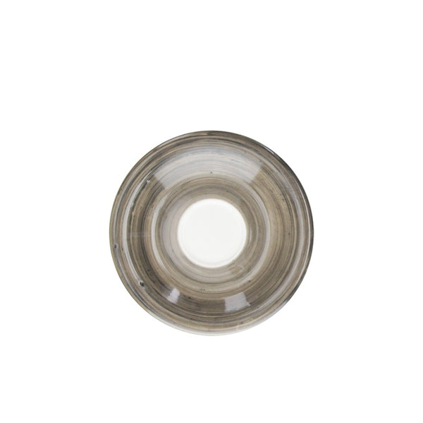 Piattino The Ø Cm 15, collezione B-Rush Grey - Tognana Porcellane