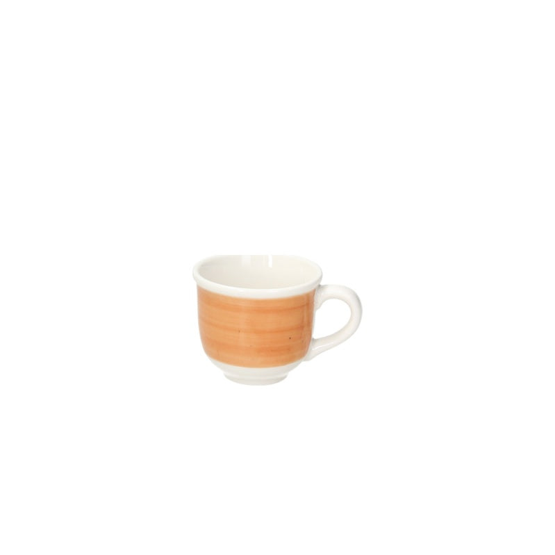 Tazza caffè senza piattino 100 cc, Collezione B-Rush Orange - Tognana Porcellane