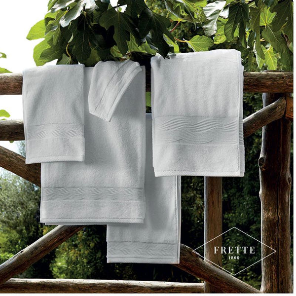 Asciugamano Viso bordo Giada, 60x100cm - Frette