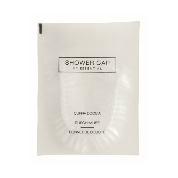 Cuffia doccia in bustina apri/chiudi con finitura soft touch - My Essential