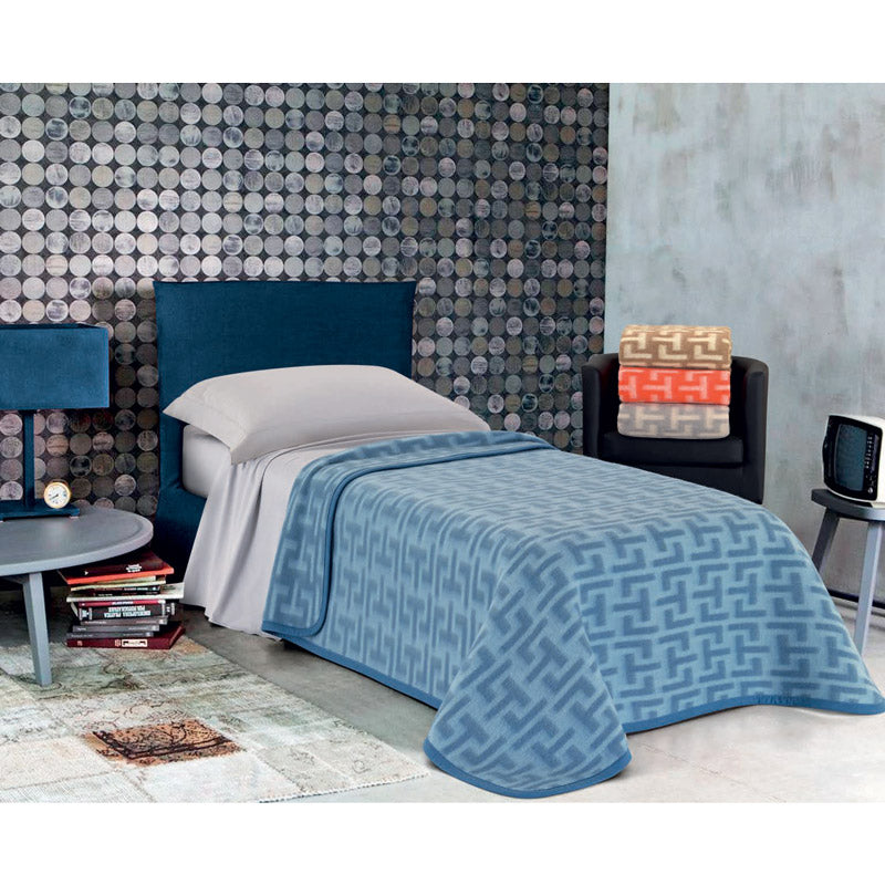 Couverture Tucson bord velours
