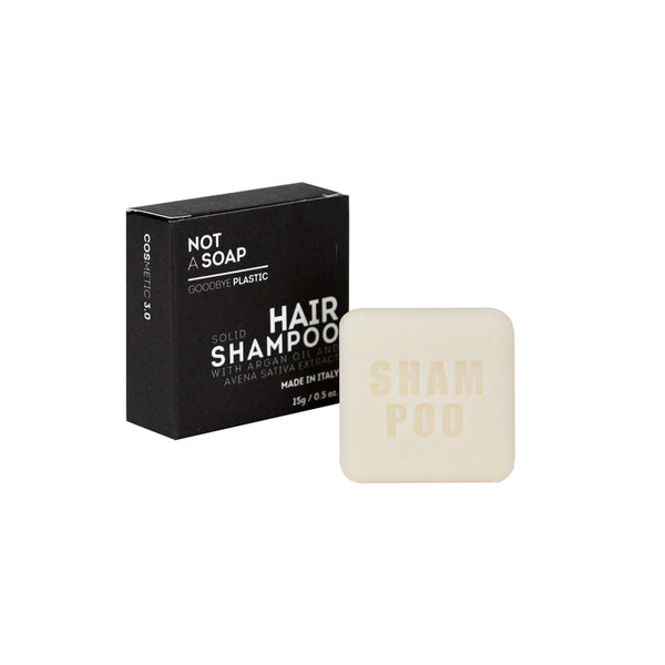 Shampoo Solido In Astuccio, Olio D'Argan E Avena 15 Gr - Cosmetic 3.0