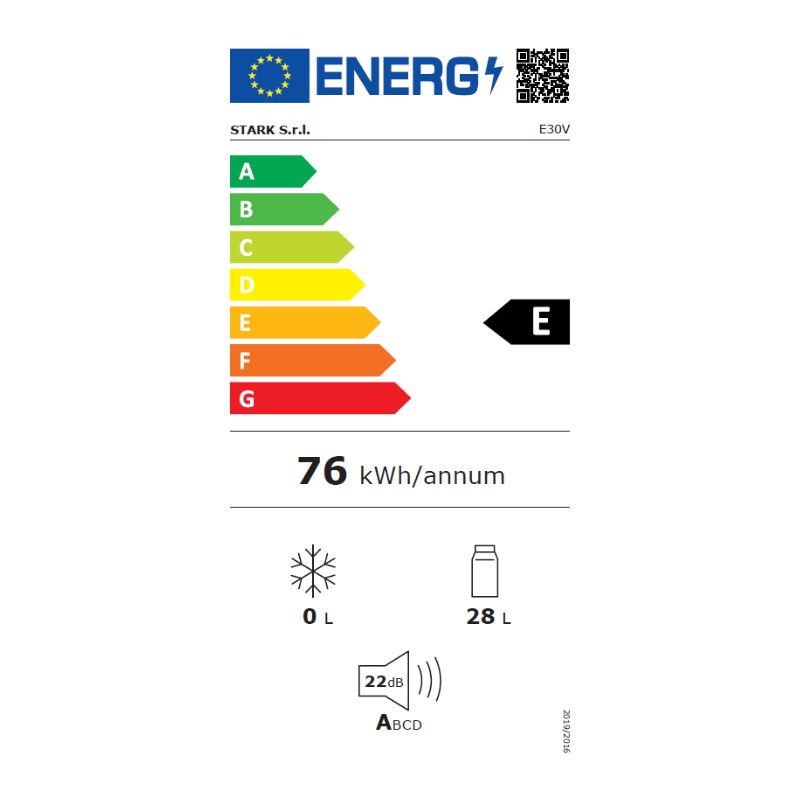 Thermoelektrischer Minibar E30VN