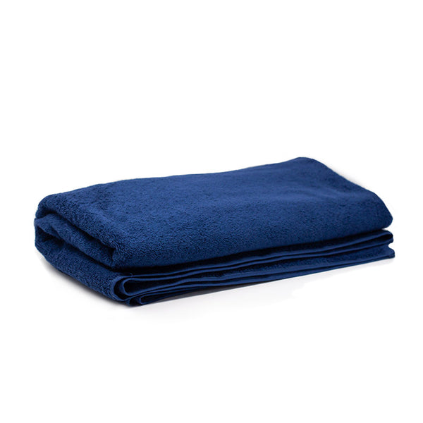 Drap de bain de couleur bleu marine 70x180 cm - Frette