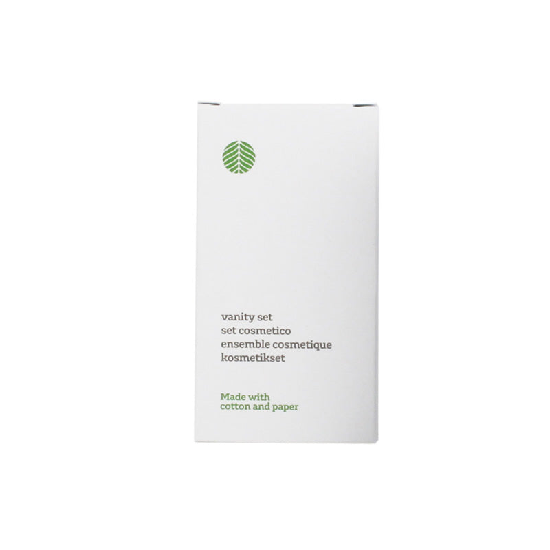 Set Cosmetico / Vanity Set - Green Leaf