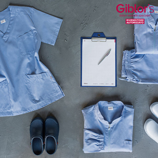 Casacca Milena, colore Bianco - Giblor's