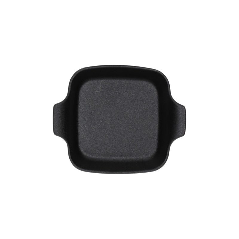 Tegame Quadro cm 17,7x15xh4,3, colore Nero, collezione Mignon - Tognana Porcellane