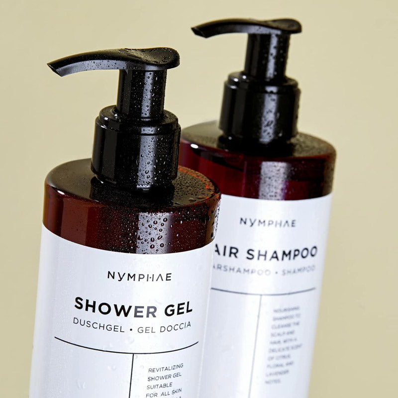Nachfüllbarer Duschgel-Spender, Zitrus & Lavendel 300 ml - Nymphae