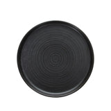 Piatto Edge Ø cm 25, colore Bronzo, collezione Rust - Tognana Porcellane