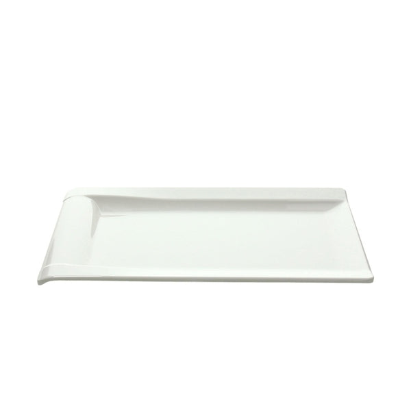 Piatto Rettangolare cm 32x20, Colore Bianco, Collezione Show Plate - Tognana Porcellane