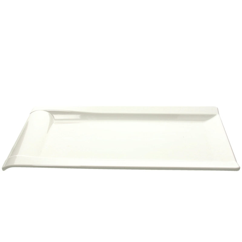 Piatto Rettangolare cm 43x27, Colore Bianco, Collezione Show Plate - Tognana Porcellane