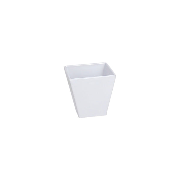 Coppetta Quadrata cm 7,2x4,5xh7, colore Bianco, collezione Show Plate - Tognana Porcellane