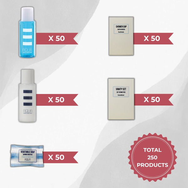 Starter kit Aqua - 250 pezzi