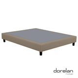 Feuerfestes Boxspringbett My Bed Elastic aus Öko-Leder Skill - Dorelan
