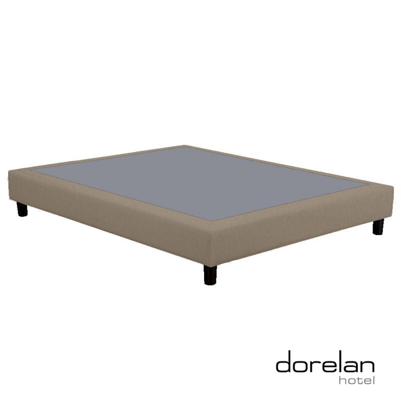Feuerfestes Boxspringbett My Bed Elastic aus Öko-Leder Skill - Dorelan