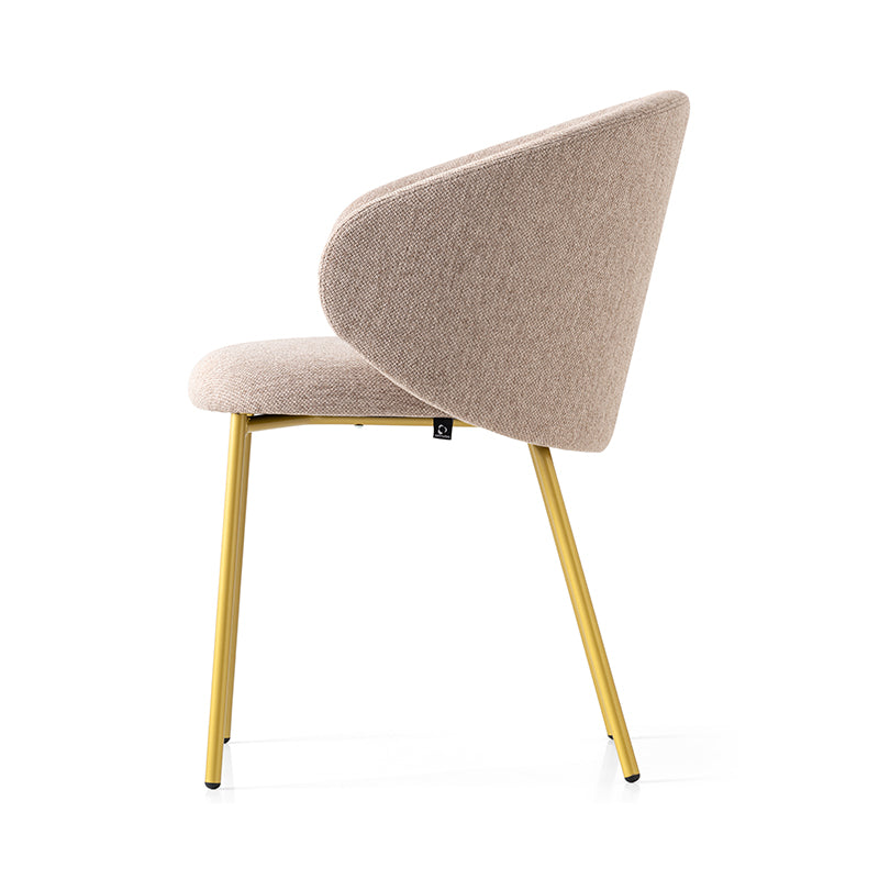 Sedia Tuka in Metallo con Scocca Avvolgente, ignifuga - CALLIGARIS GROUP, cONTRACT