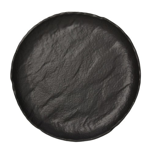 Rotondo Piano Ø cm 33 Black, Collezione Vulcania - Tognana Porcellane