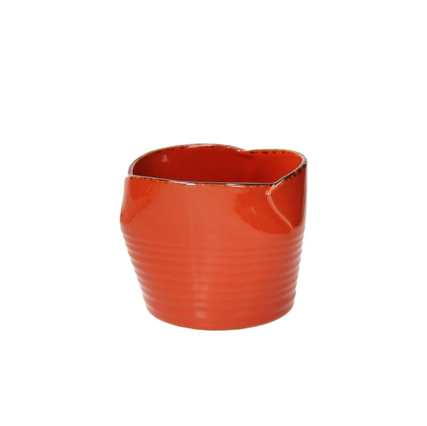 Vaso cm 12xh10, Colore Arancio, Collezione Veggie - Tognana Porcellane